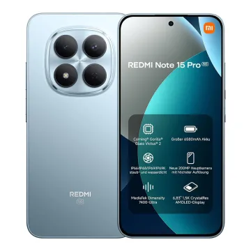 ΚΙΝΗΤΟ XIAOMI REDMI NOTE 15 PRO 5G 6.83in 8GB/256GB DUAL SIM NFC BLUE GW