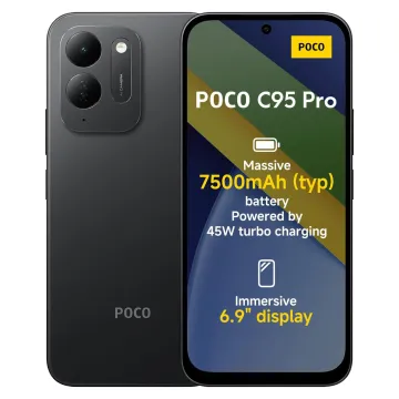 ΚΙΝΗΤΟ XIAOMI POCO C95 PRO 4G 6.9in 6GB/128GB DUAL SIM NFC BLACK GW