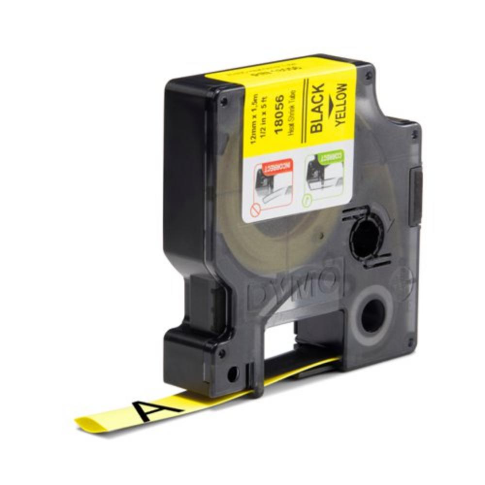 Ταινία Ετικετογράφου DYMO Ind Rhino Tape Permanent Polyester Black On Metallic 9mm (SS071817) (DYM18485)