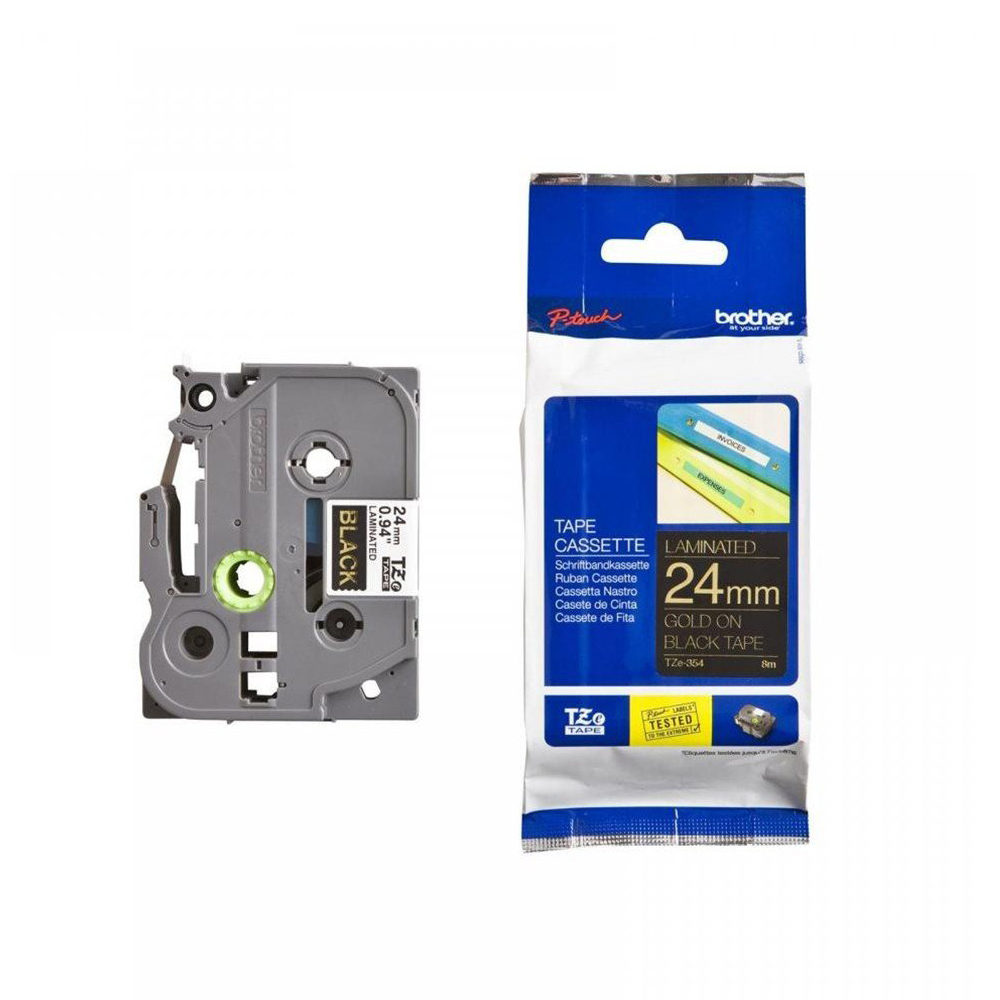 Ταινία Ετικετογράφου DYMO Rhino 18433 Vinyl 19mm. (Μαύρα Γράμματα σε Κίτρινο Φόντο) (S0718470) (DYMO18433)