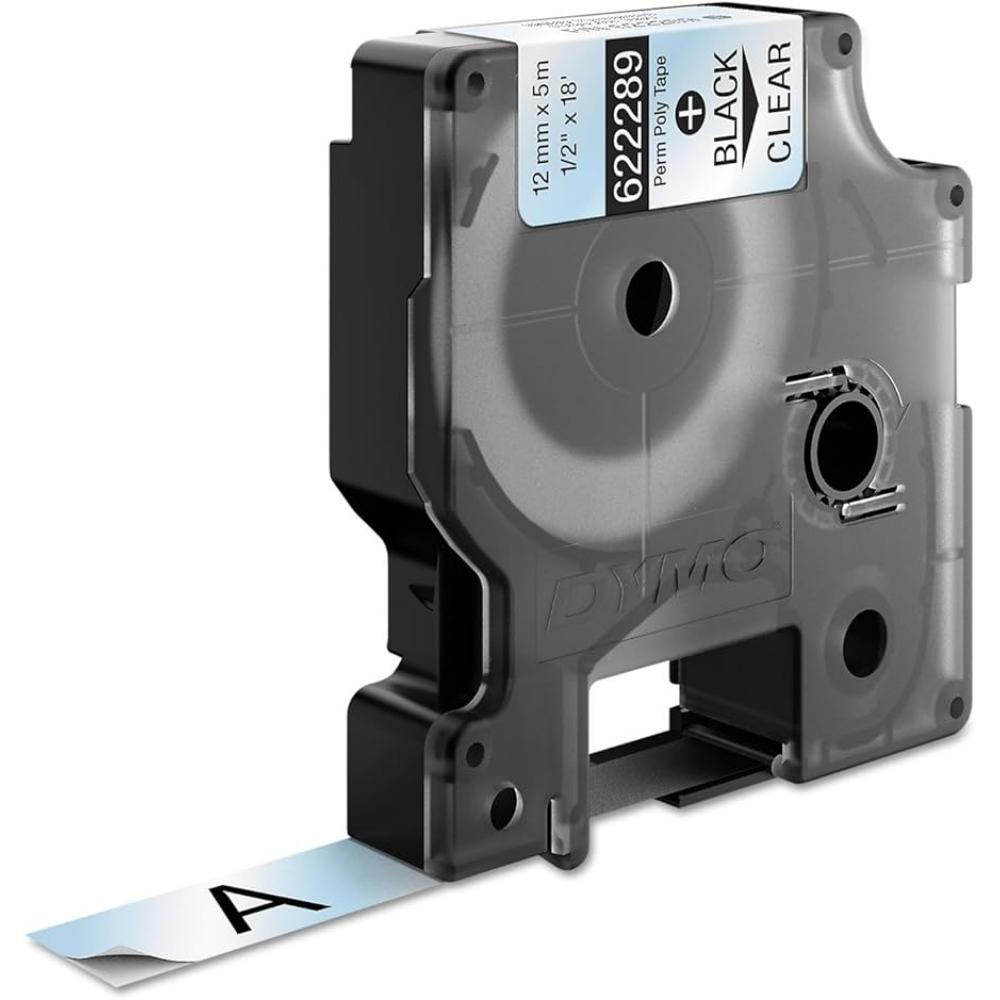 Brother P-Touch Non Laminated Black on White 8m x 12mm (TZEN221) (BROTZEN221)