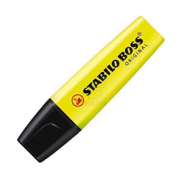 Μαρκαδόρος Υπογράμμισης STABILO BOSS 70/24 2 - 5 mm (Κίτρινο) (70/24) (STB0002)
