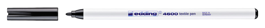 EDDING μαρκαδόρος υφάσματος 4600, μαύρος