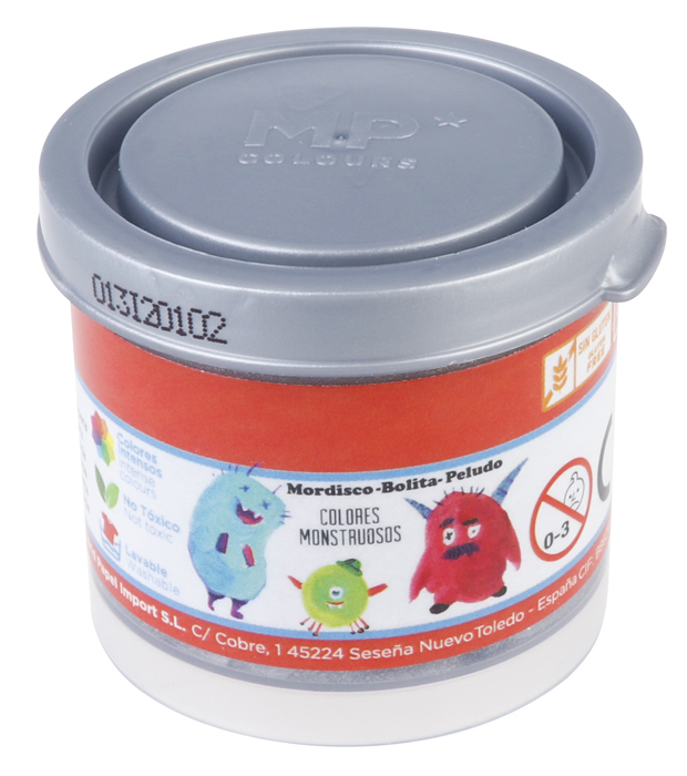 MP τέμπερα ζωγραφικής PP610-16, 40ml, ασημί