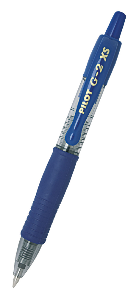 PILOT στυλό διαρκείας gel G-2, 0.7mm, 14cm, μαύρο