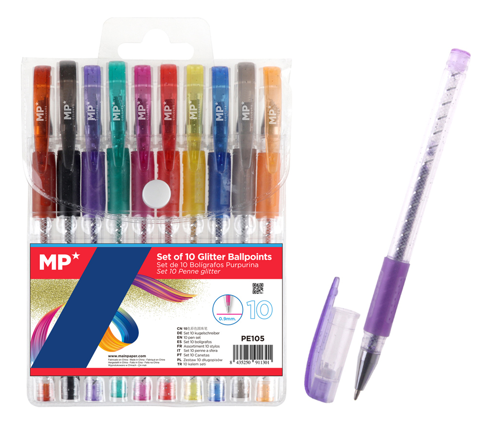 MP mini συρραπτικό PA636P με ανταλλακτικά, 24/6 - 26/6, 10 φύλλα, ροζ