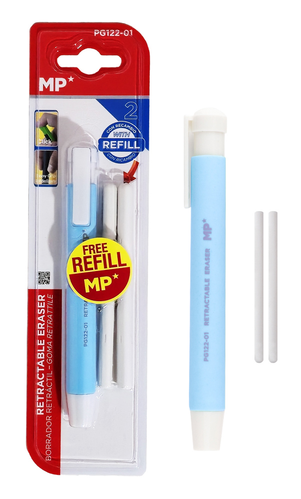 MP mini συρραπτικό PA636P με ανταλλακτικά, 24/6 - 26/6, 10 φύλλα, γαλάζιο