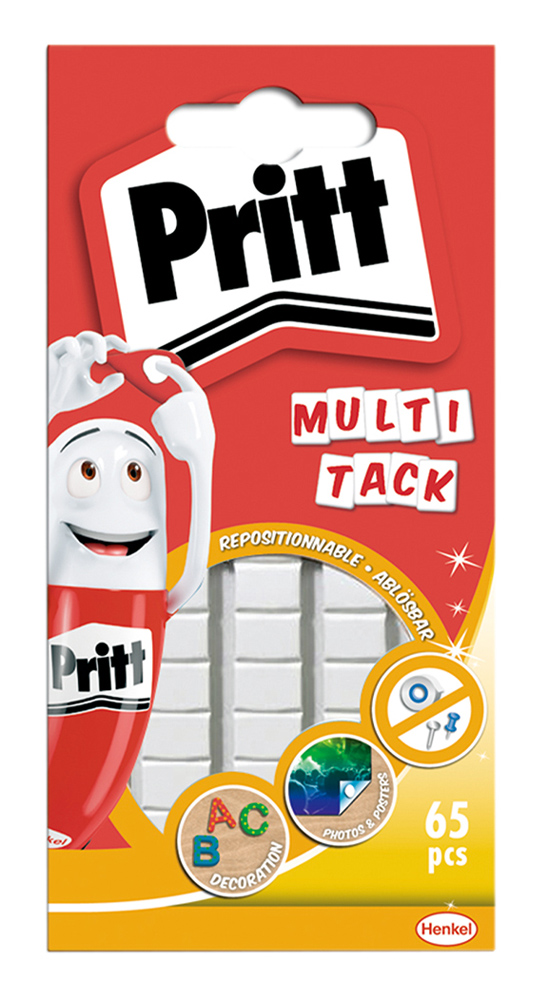 PRITT αυτοκόλλητα πλαστελίνης Multi Tack, 65τμχ