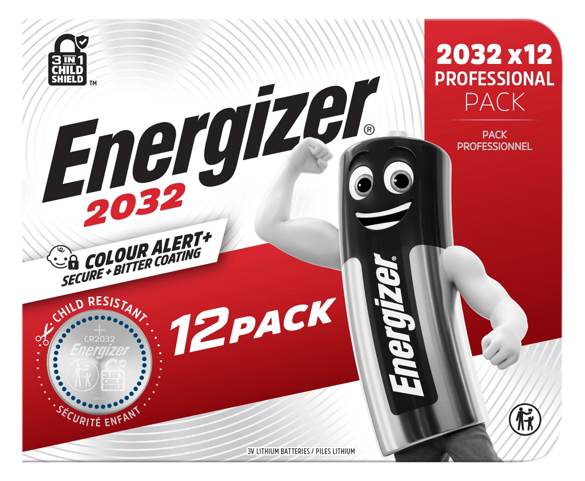 ENERGIZER μπαταρία λιθίου, CR2032, 3V, 12τμχ