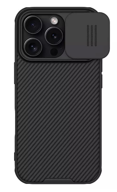 NILLKIN θήκη CamShield Pro για iPhone 16, μαύρη