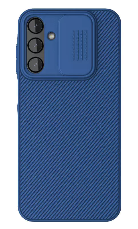 NILLKIN θήκη Super Frosted Shield για Samsung Galaxy A35, μπλε