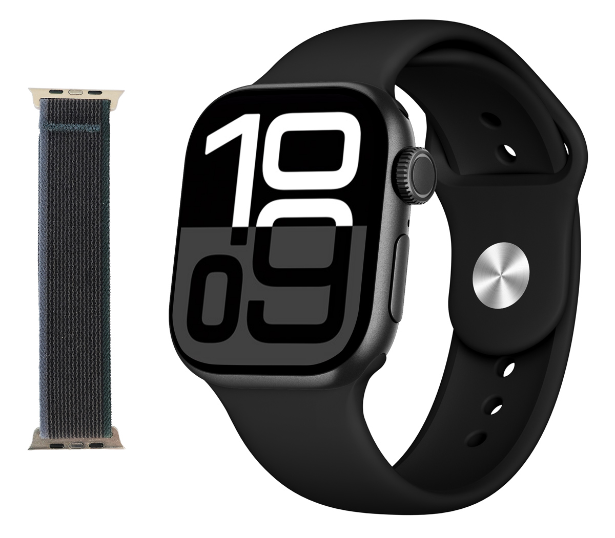 INTIME smartwatch A10 Pro με 2x λουράκια, heart rate, 2.04