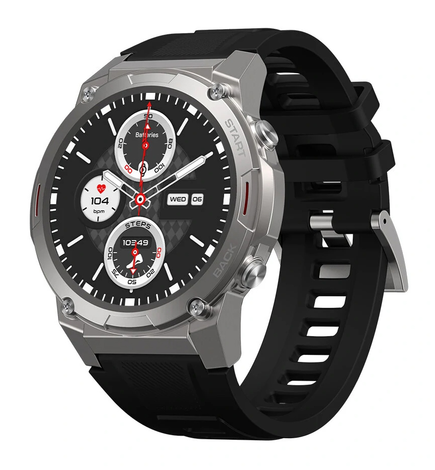 ZEBLAZE smartwatch Btalk 3 Plus, heart rate, 1.39