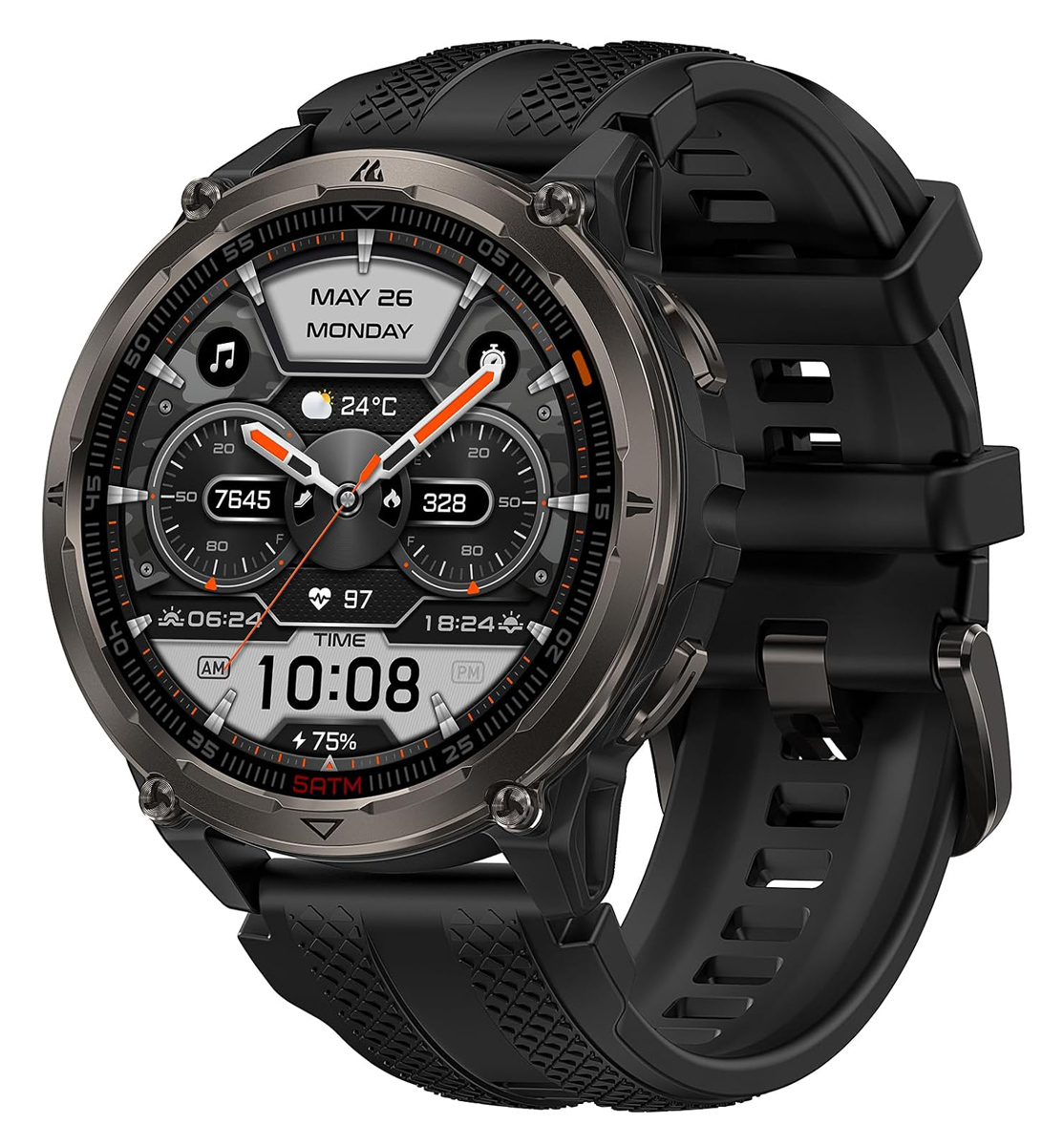 KOSPET smartwatch ORB 2, heart rate, 1.43