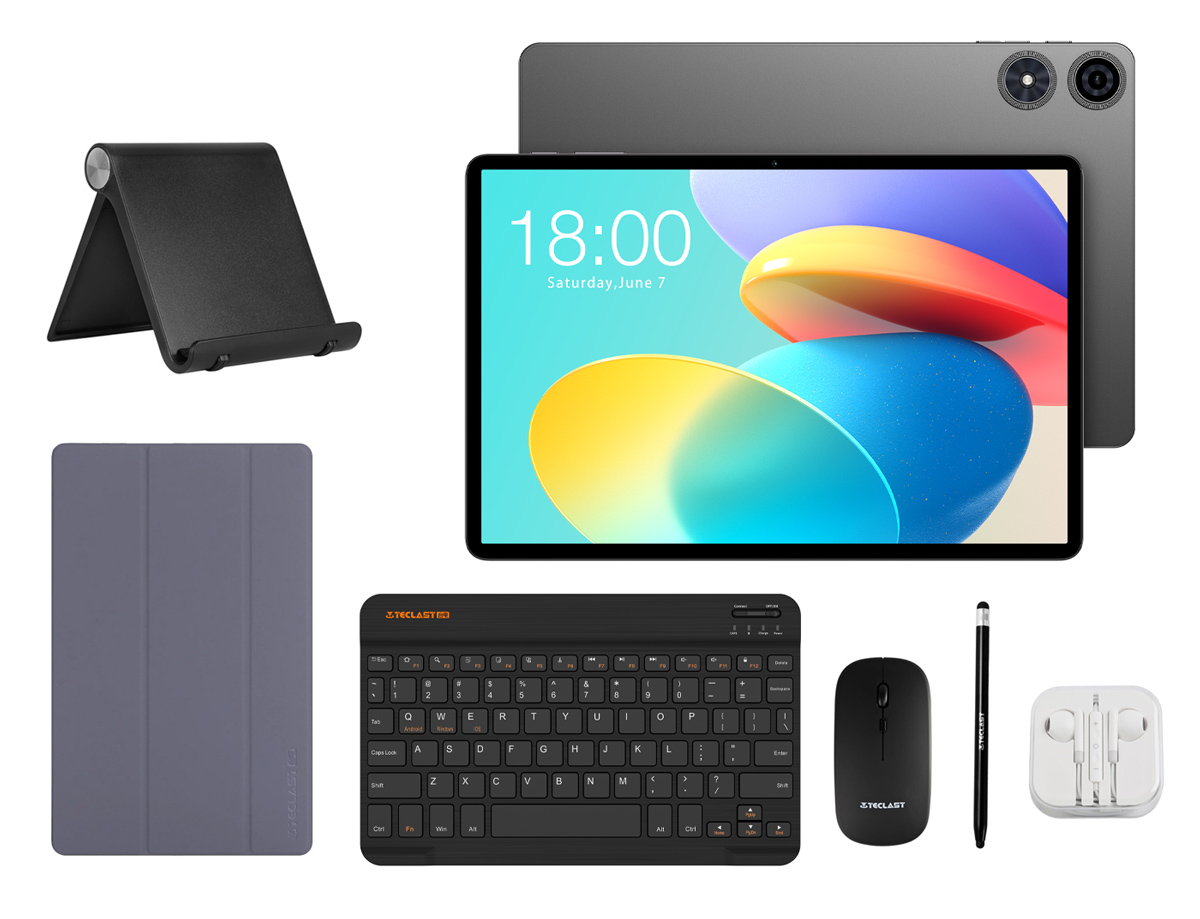TECLAST tablet P50T με πληκτρολόγιο/ποντίκι/στυλό αφής/θήκη/βάση, 11