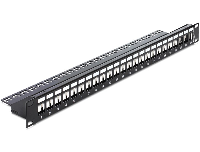 DELOCK keystone patch panel 43277, 19