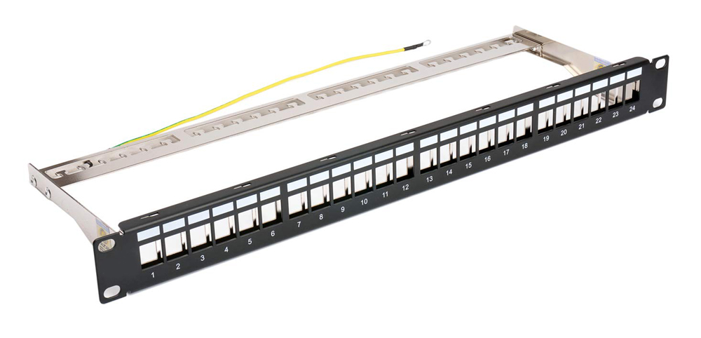 POWERTECH keystone patch panel NETW-0013, FTP 19