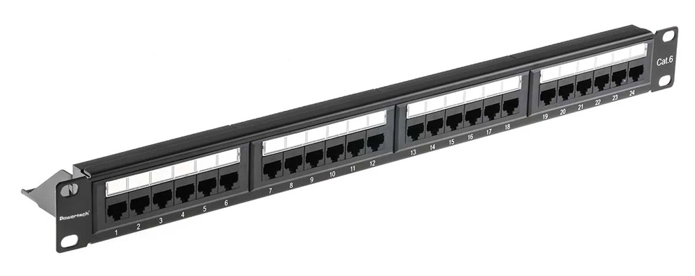 POWERTECH patch panel NETW-0046 για rack 19