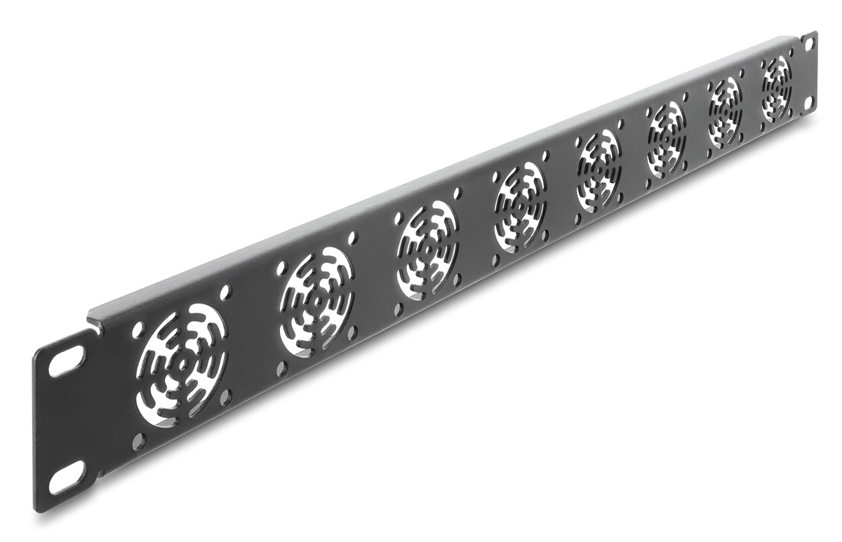 DELOCK κάλυμμα για 8x 40mm ανεμιστήρες 67414 για rack 19