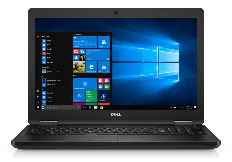 DELL Laptop Latitude 5580, Grade C, i5-6440HQ, 8/256GB M.2, 15.6
