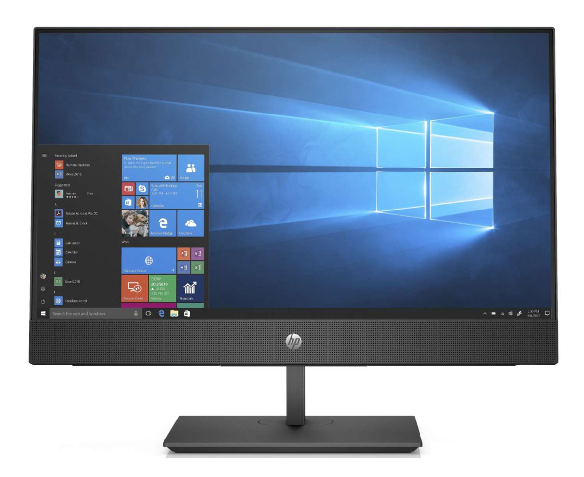 HP PC ProOne 440 G4 All-in-One, Refurbished Grade A, i3-8300T, 8/256GB M.2, 23.8