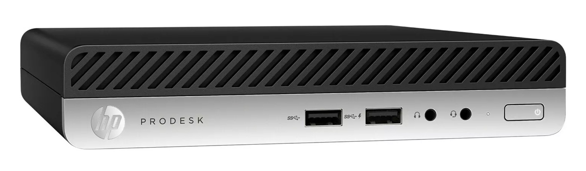 HP PC ProDesk 400 G3 Micro, Refurbished Grade A Repainted, i5-6500T, 8/128GB SSD, FreeDOS