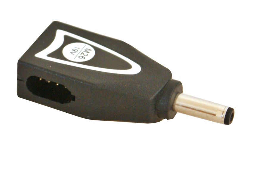 POWERTECH αντάπτορας για φορτιστή laptop M26 για Asus 4x1.35mm, 19V, μαύρος