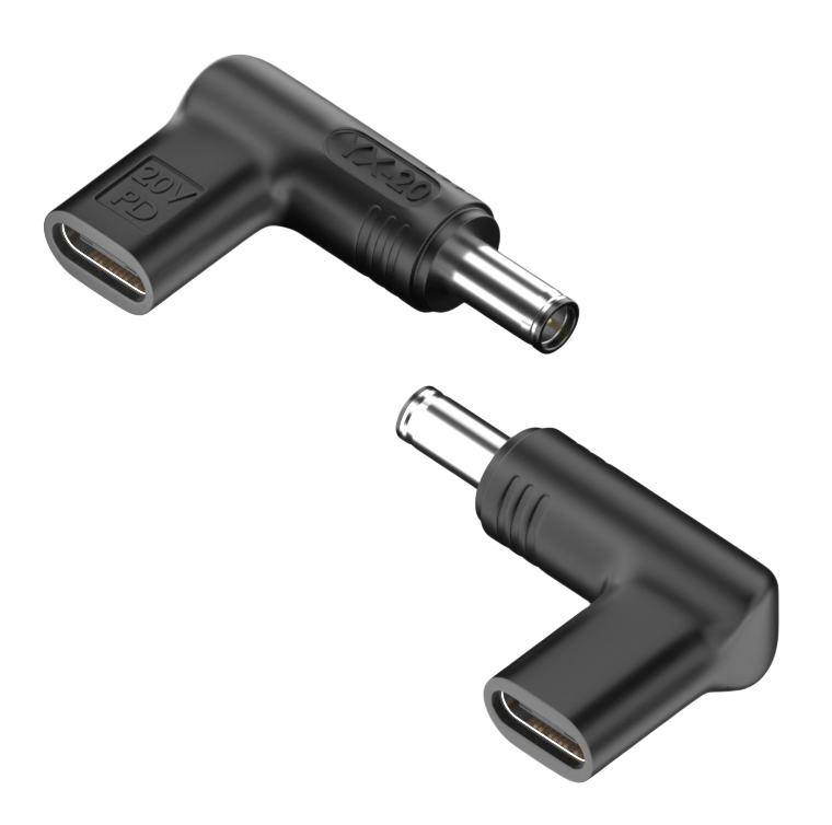 POWERTECH αντάπτορας τροφοδοσίας laptop YX-14, USB-C σε Sony 6.5x4.4mm, μαύρος