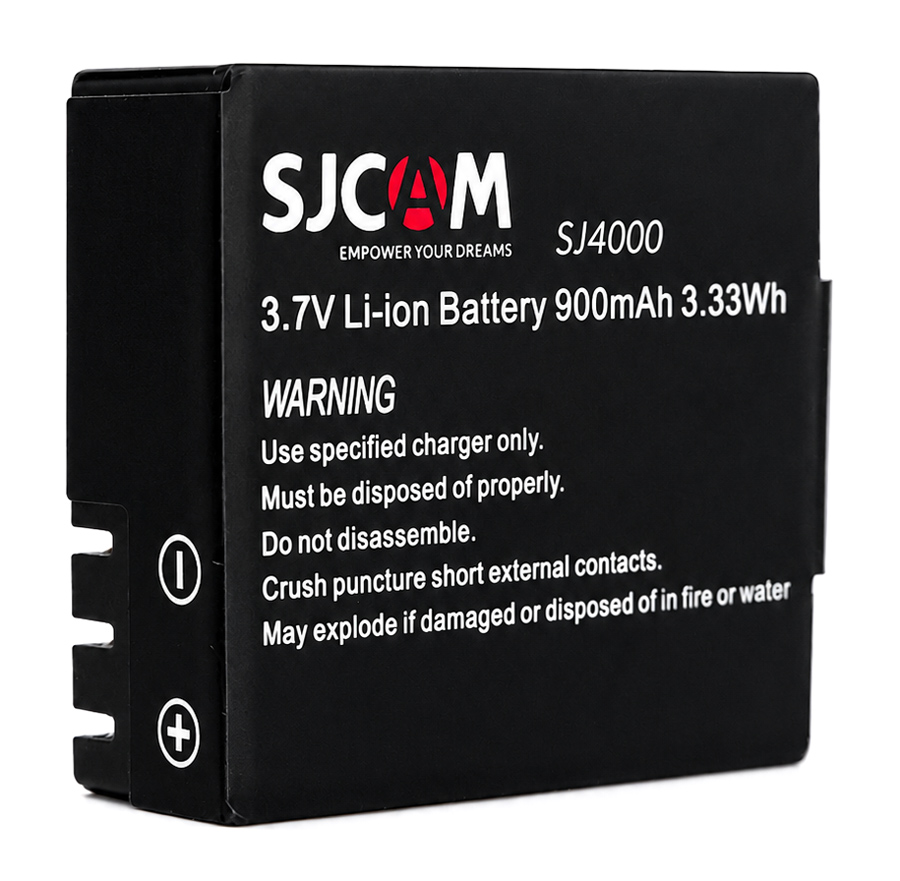 SJCAM μπαταρία για SJ4000 series action κάμερες, 900mAh