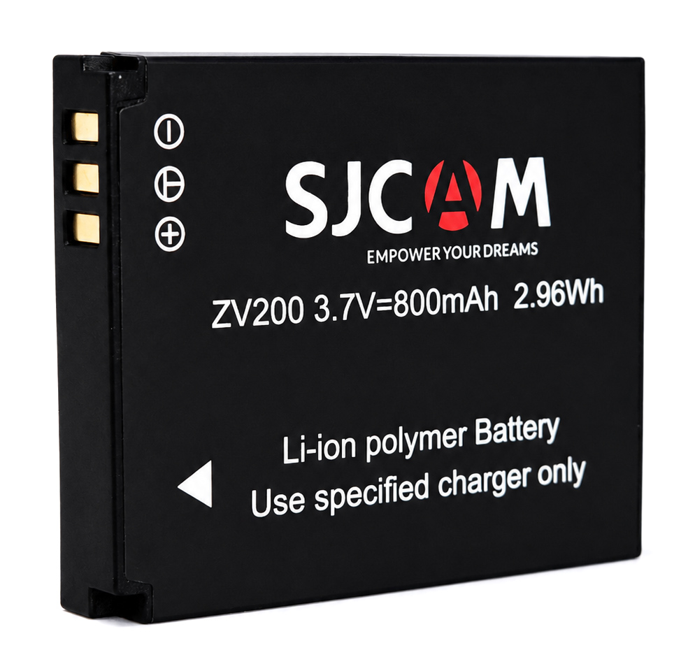 SJCAM μπαταρία για ZV200 φωτογραφική μηχανή, 800mAh