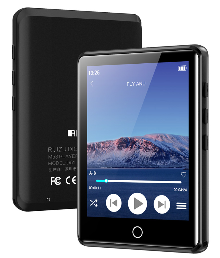RUIZU MP3 player M6 με οθόνη αφής 2.8