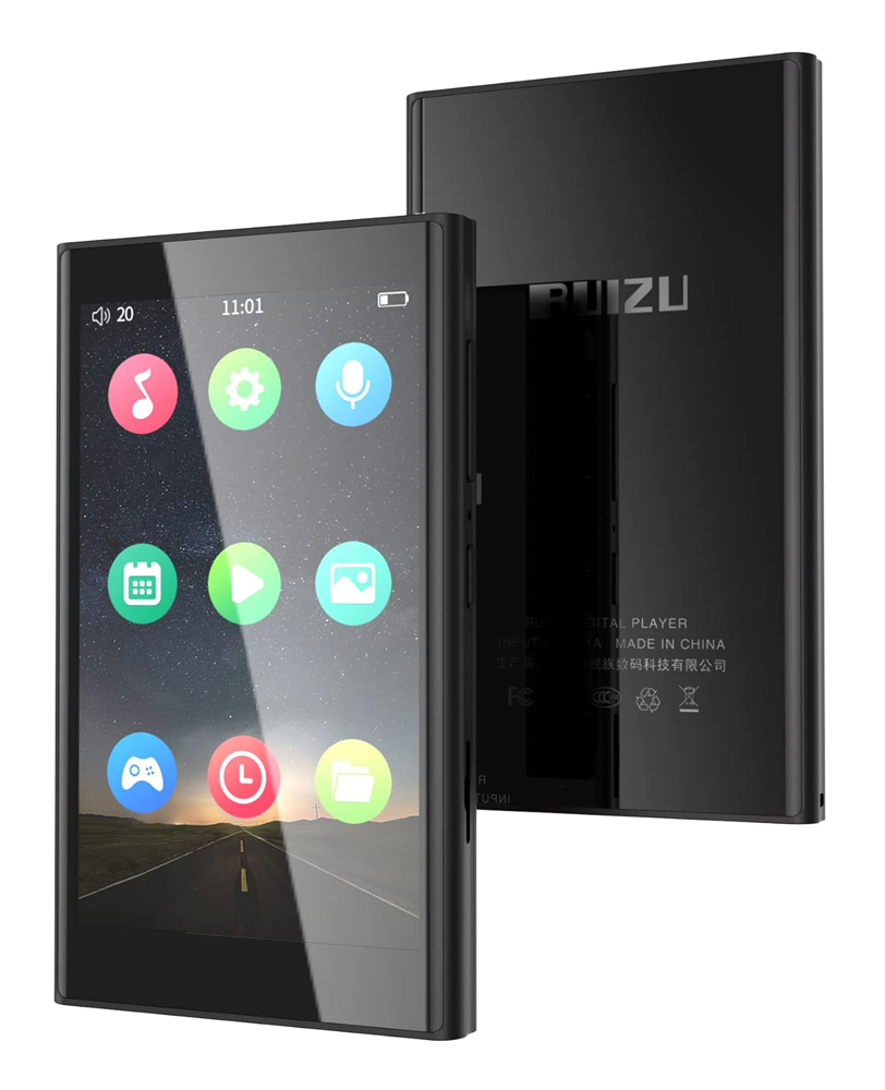 RUIZU MP3 player H10 με οθόνη αφής 3.8