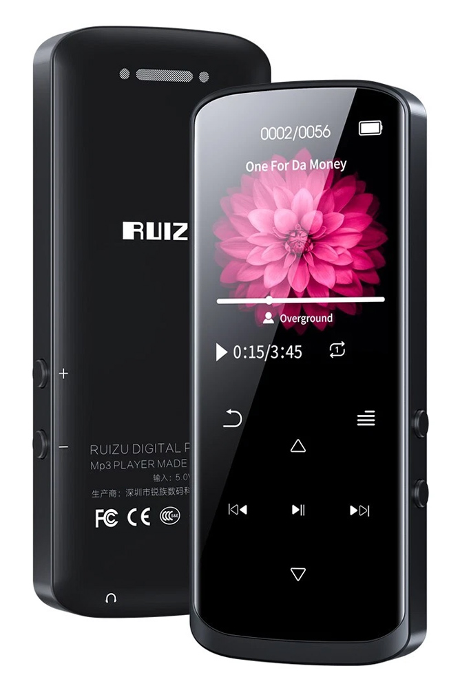 RUIZU MP3 player D50 με οθόνη 1.8