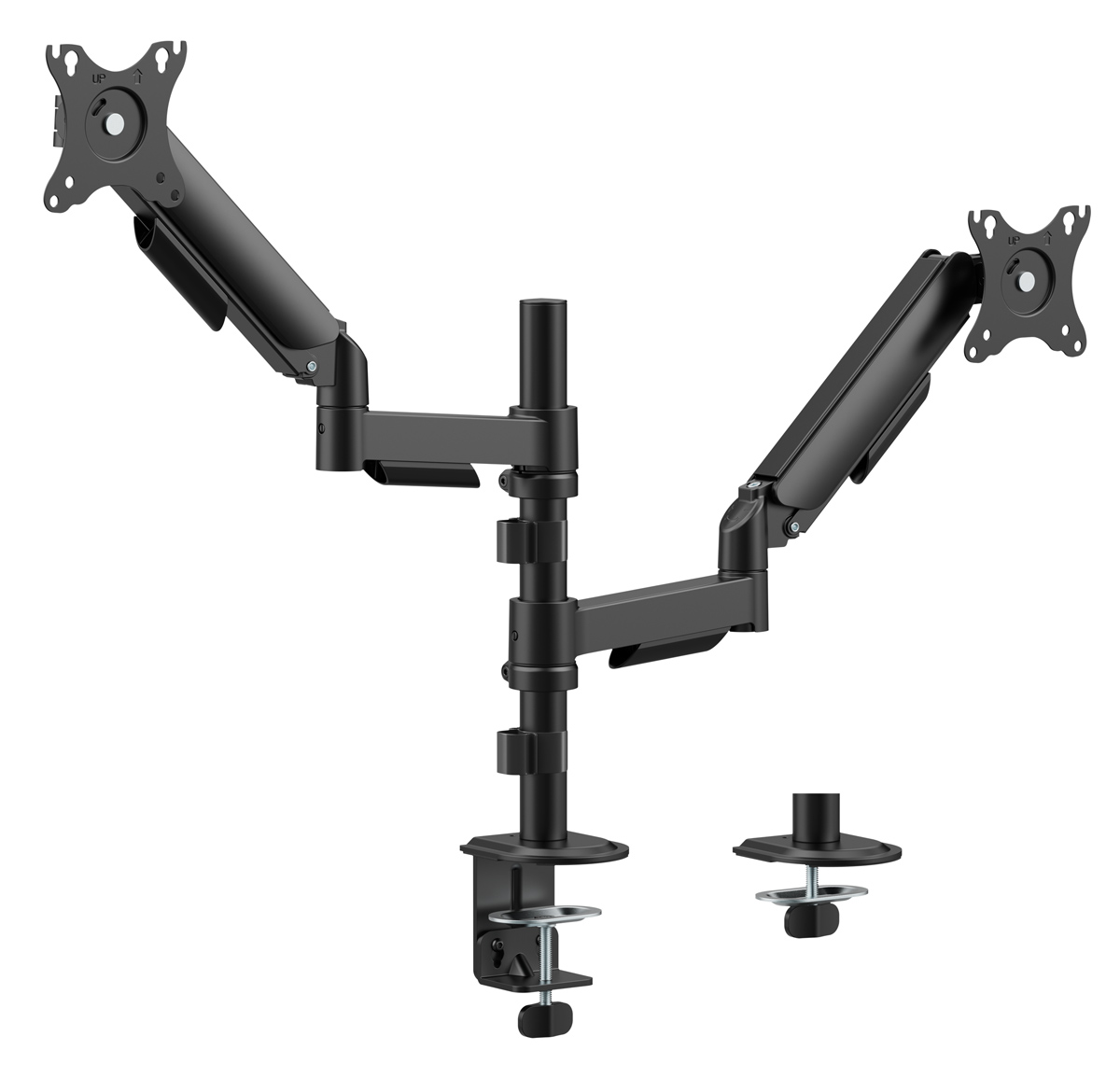 POWERTECH βάση γραφείου για 2x οθόνες PT-1628, 17-32