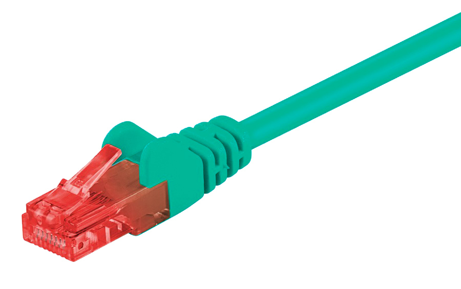 GOOBAY καλώδιο δικτύου 68410, CAT 6 U/UTP, CCA, 250MHz, 3m, πράσινο