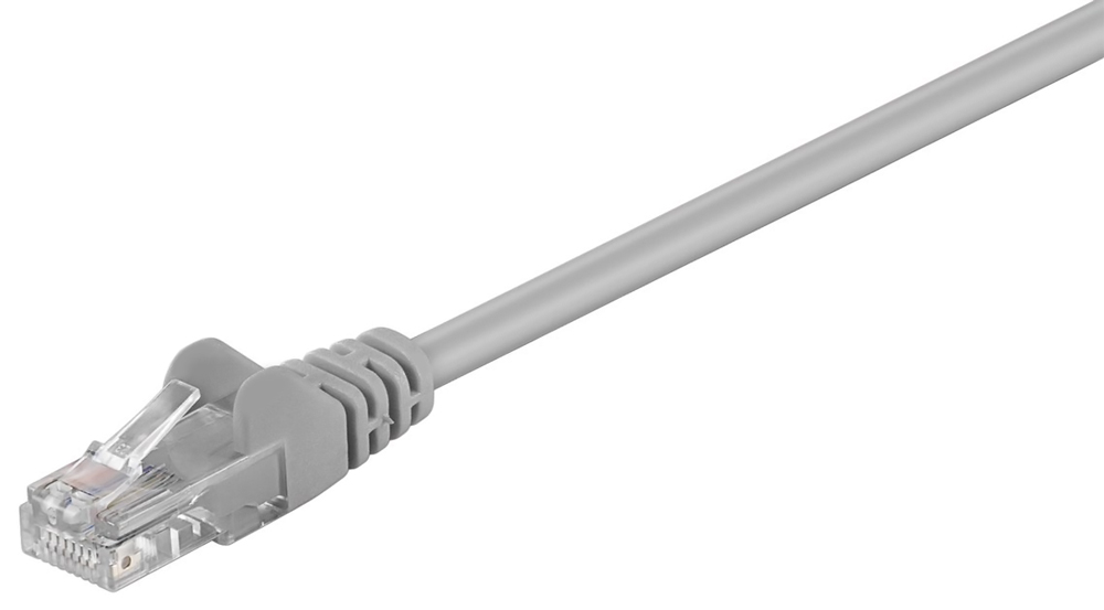 GΟOBAY καλώδιο δικτύου 68347, CAT 5e U/UTP, CCA, PVC, 10m, γκρι