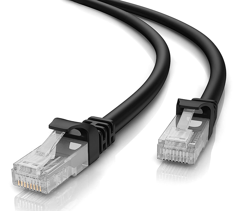 POWERTECH καλώδιο δικτύου CAB-N206, Cat 5e U/UTP, CCA 26AWG, 50m, μαύρο