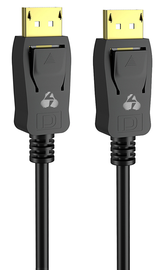 POWERTECH καλώδιο DisplayPort 1.2V CAB-DP049, copper, 4K/60Hz, 5m, μαύρο