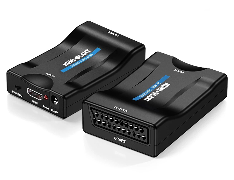 Αντάπτορας SCART σε HDMI CAB-H152, 10.2Gbps, NTSC & PAL, μαύρος