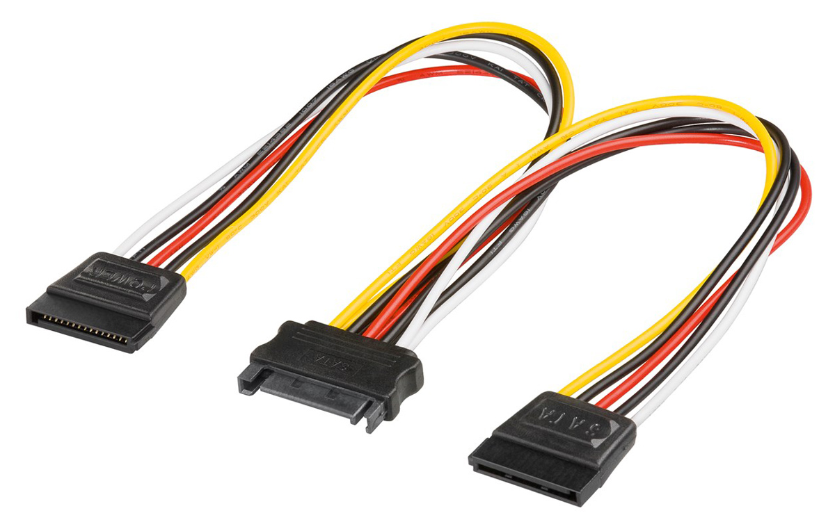 GOOBAY καλώδιο προέκτασης 4pin ATX12 P4 51359, 0.4m