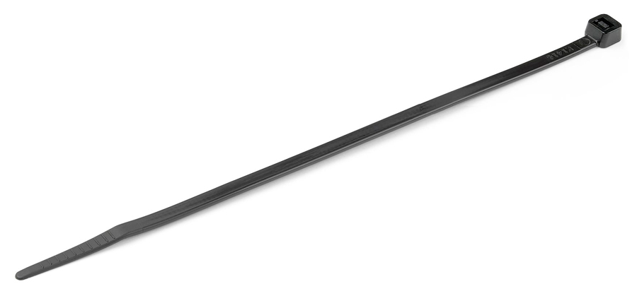 POWERTECH δεματικά καλωδίων TIES-052, 300x3.6mm, μαύρα, 100τμχ