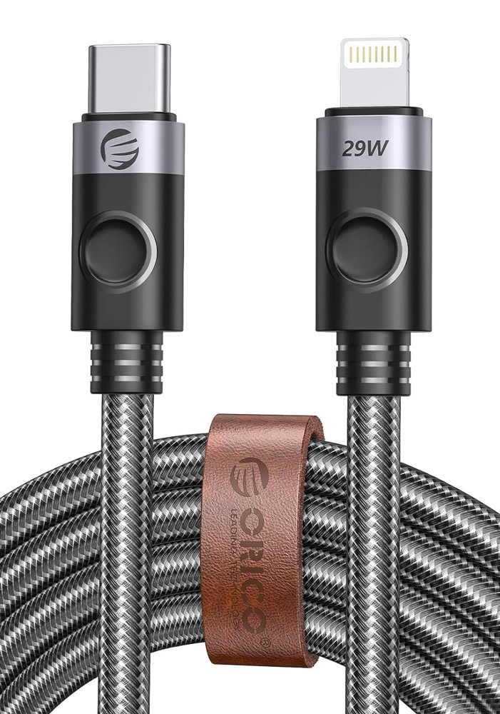 ORICO καλώδιο USB-C GQA60, 60W, 480Mbps, 1m, μαύρο