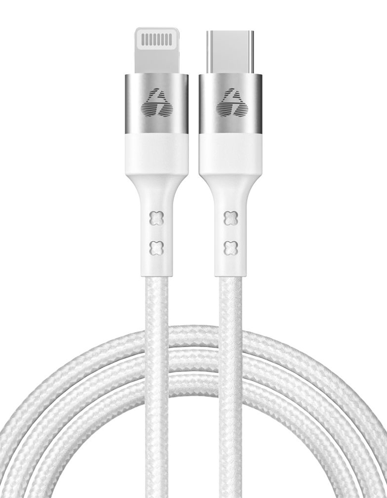POWERTECH καλώδιο USB-C σε Lightning PTR-0127, PD 20W, copper, 1m, λευκό
