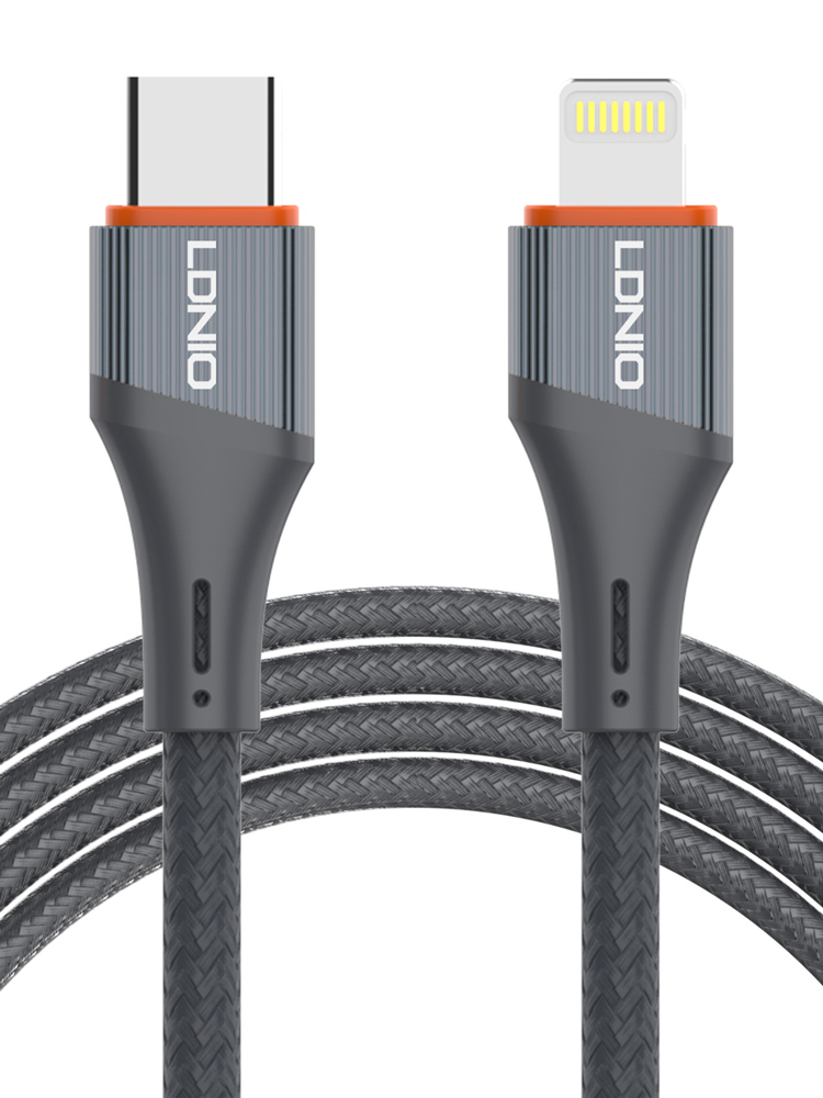 LDNIO καλώδιο USB-C σε USB-C LC611C, 65W PD, 1m, πράσινο