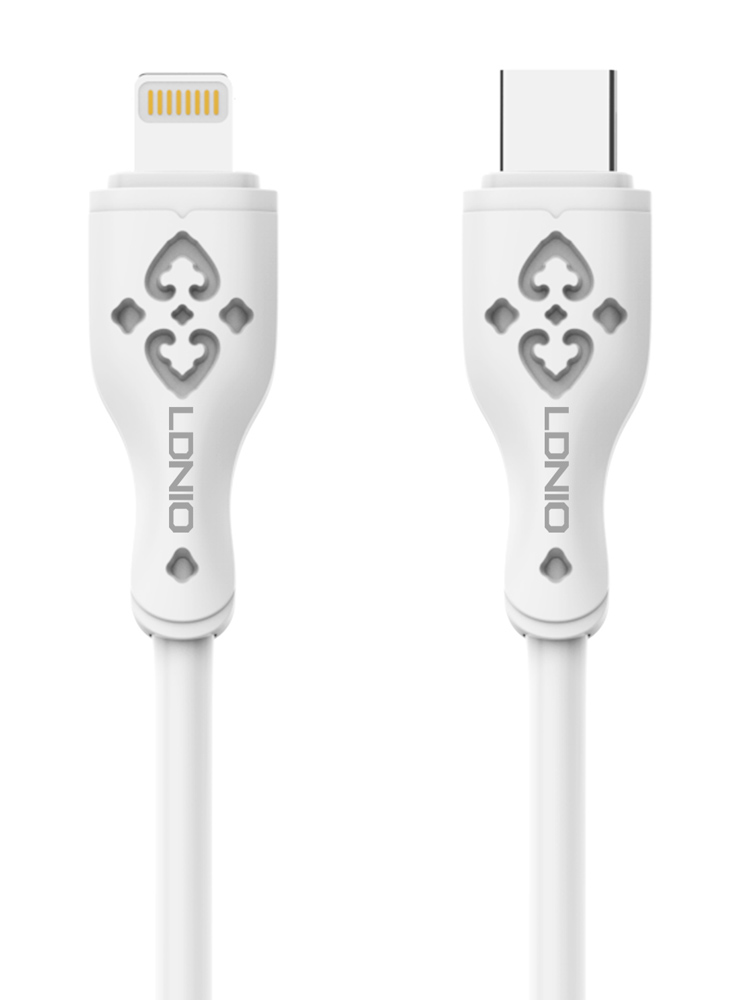 LDNIO καλώδιο USB-C σε USB-C LC672C, 65W PD, 2m, μπλε