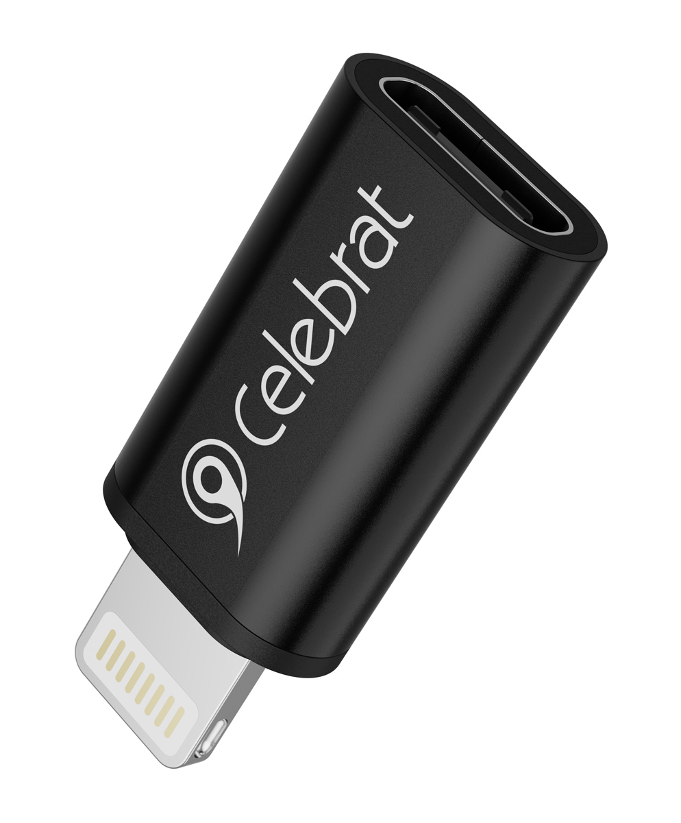 CELEBRAT αντάπτορας USB 3.0 σε USB-C CA-01, 3A, 5Gbps, μαύρος