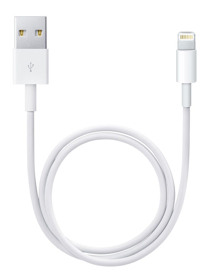 FOXCONN καλώδιο Lightning σε USB MD818ZM/A, 1m, λευκό