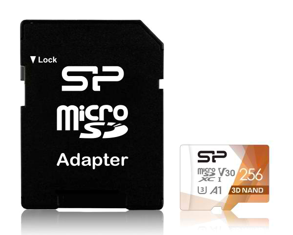 SILICON POWER κάρτα μνήμης microSDXC Superior Pro, 128GB, Class 10 UHS-I U3 A1 V30
