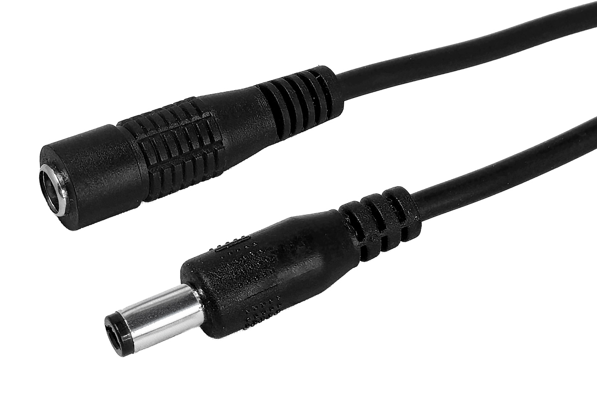 POWERTECH καλώδιο τροφοδοσίας USB-C σε DC CAB-UC095, 5.5x2.5mm, 0.5m, μαύρο