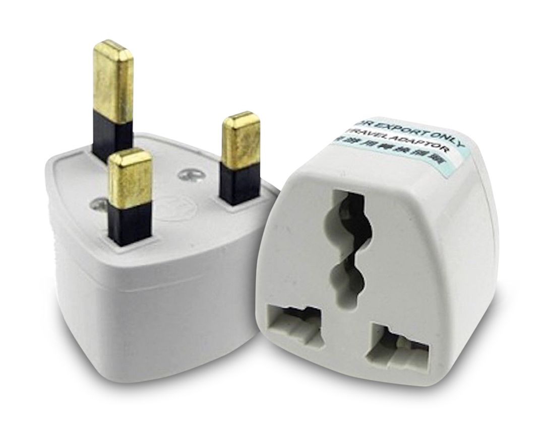POWERTECH αντάπτορας ρεύματος από UK σε universal PT-368, 13A, copper, λευκός